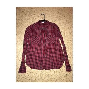 Classic Red Checkered Flannel